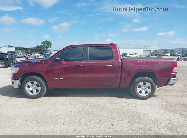 1C6RREFT5LN333952 2020 RAM 1500 Maroon სალონის 360-გრადუსიანი ხედი