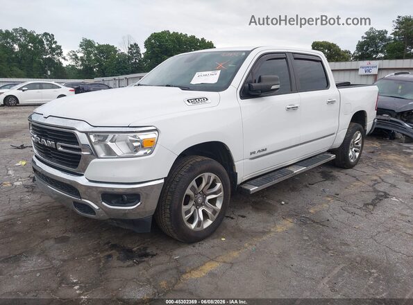 1C6RREFT6KN828367 2019 RAM 1500 White Przód lewy