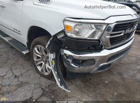 1C6RREFT6KN828367 2019 RAM 1500 White Widok z przodu
