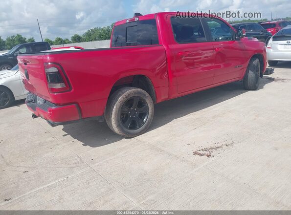 1C6RREFT6LN156831 2020 RAM 1500 Red უკანა მარჯვენა