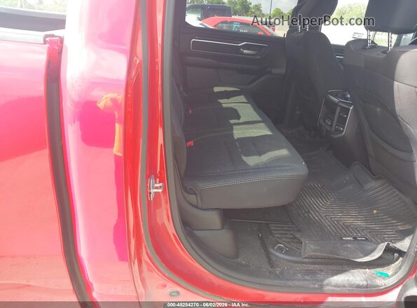 1C6RREFT6LN156831 2020 RAM 1500 Red VIN კოდის სტიკერის ხედი