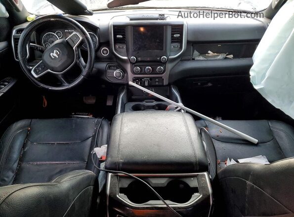 1C6RREFT6MN530243 2021 RAM 1500 Green Dashboard view