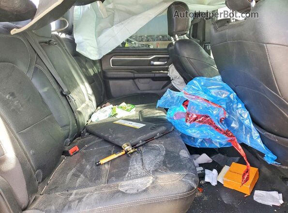 1C6RREFT6MN530243 2021 RAM 1500 Green Rear seats view