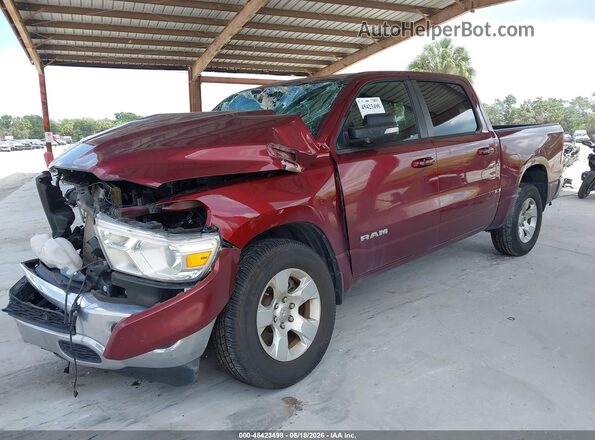 1C6RREFT6MN661544 2021 RAM 1500 Maroon Przód lewy