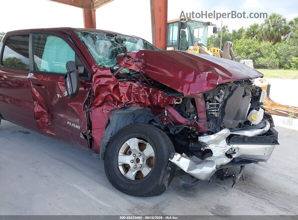 1C6RREFT6MN661544 2021 RAM 1500 Maroon Widok z przodu