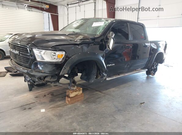 1C6RREFT7KN666930 2019 RAM 1500 Black Przód lewy