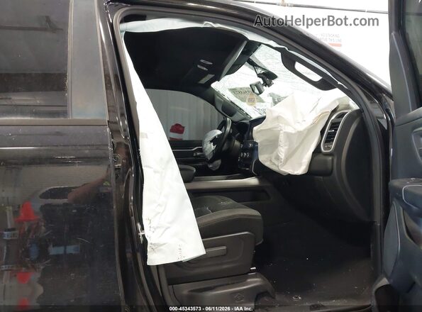 1C6RREFT7KN666930 2019 RAM 1500 Black Widok wnętrza z przodu