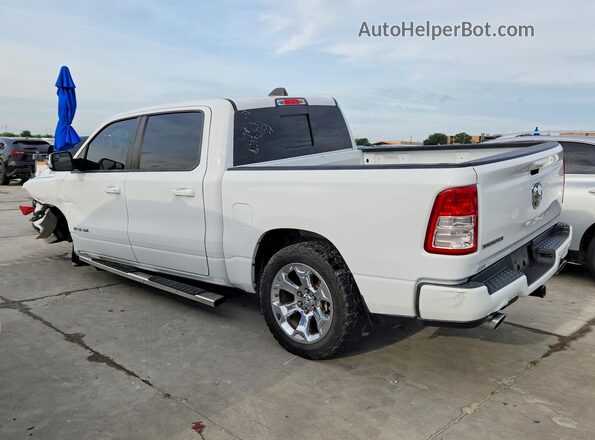 1C6RREFT7KN792205 2019 RAM 1500 White Tył lewy