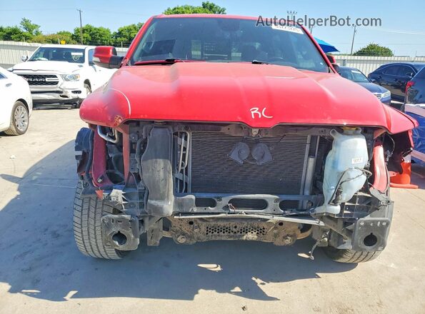 1C6RREFTXMN544582 2021 RAM 1500 Red Դիմացի տեսք
