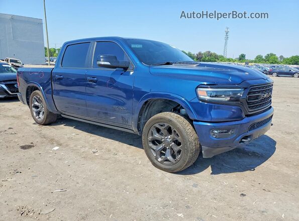 1C6RREHT3MN709336 2021 RAM 1500 Blue წინა მარჯვენა