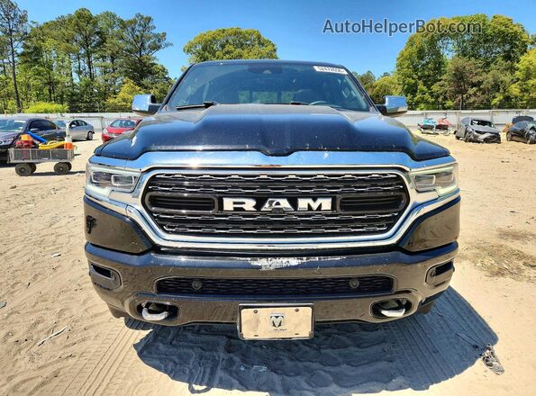 1C6RREHT4KN705325 2019 RAM 1500 Black წინა ხედი