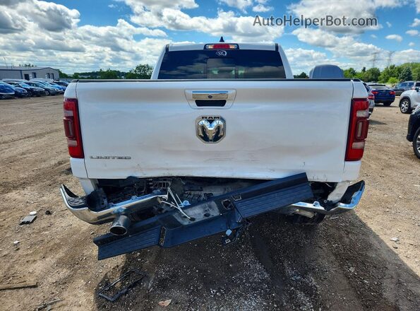 1C6RREHTXKN660570 2019 RAM 1500 White Vista trasera