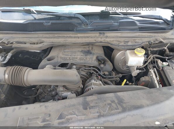 1C6RREJT2NN372718 2022 RAM 1500 Black Вид ззаду