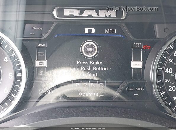 1C6RREJT2NN372718 2022 RAM 1500 Black Вид задніх сидінь