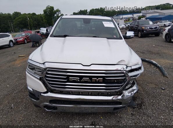 1C6RREKT5KN785825 2019 RAM 1500 White უკანა სალონის ხედი