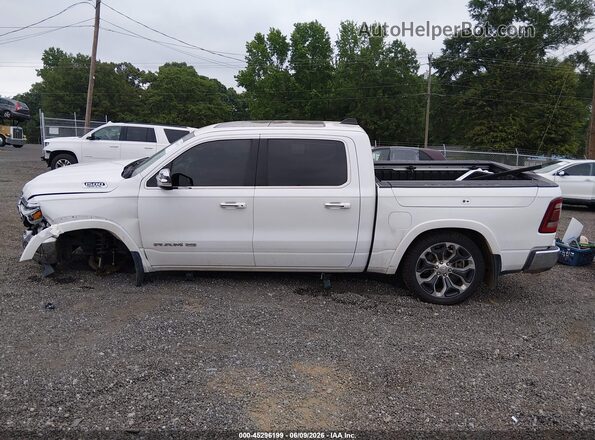 1C6RREKT5KN785825 2019 RAM 1500 White 