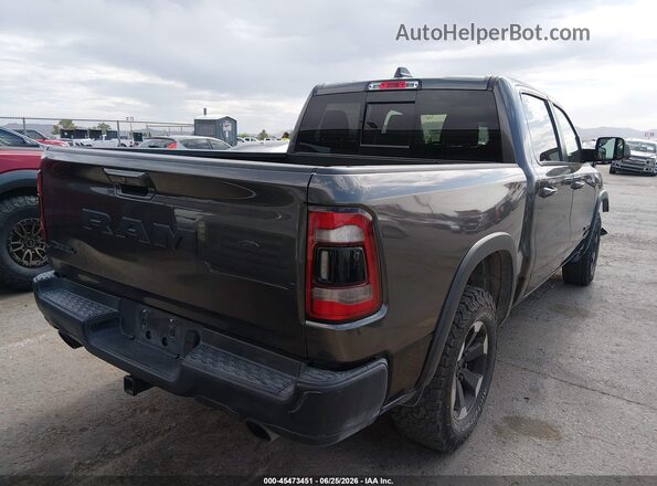 1C6RRELT1KN716726 2019 RAM 1500 Gray Tył prawy