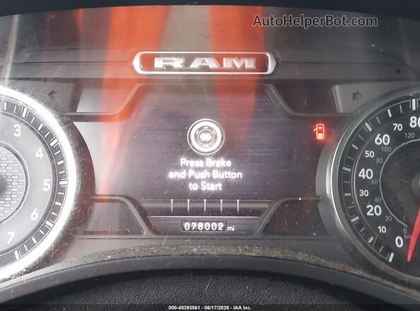 1C6RRERT2LN320667 2020 RAM 1500 White 