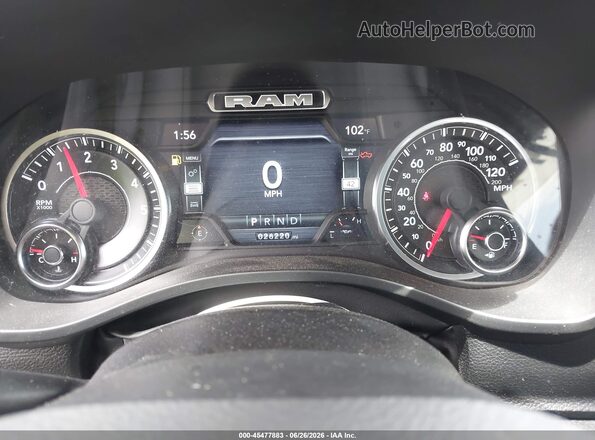 1C6RRFBG2NN287921 2022 RAM 1500 Черный Вид задних сидений