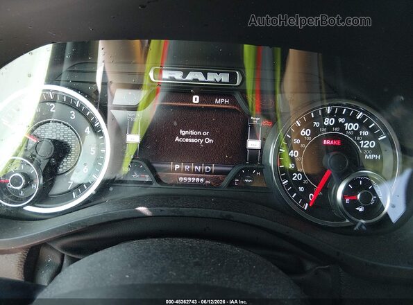 1C6RRFBG4NN423885 2022 RAM 1500 Black Vista de los asientos traseros