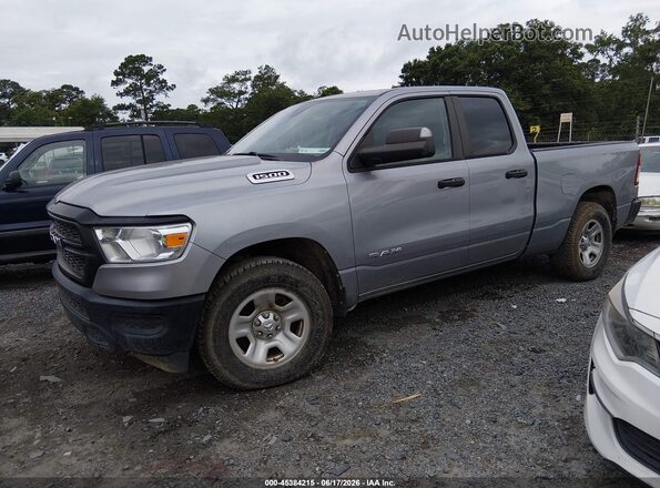 1C6RRFCG2KN678304 2019 RAM 1500 Серый Передняя левая четверть