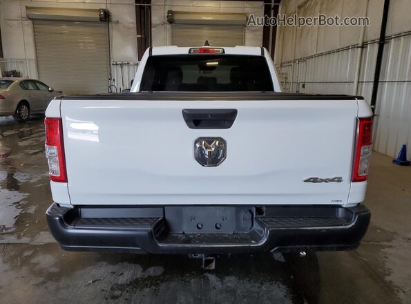 1C6RRFCG6MN738653 2021 RAM 1500 White VIN sticker view