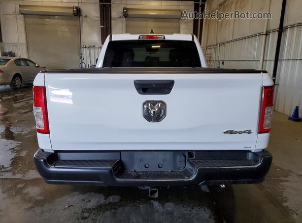 1C6RRFCG6MN738653 2021 RAM 1500 White Вид ззаду