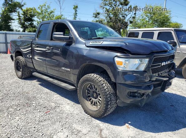 1C6RRFCG7MN714202 2021 RAM 1500 Черный Передняя правая четверть