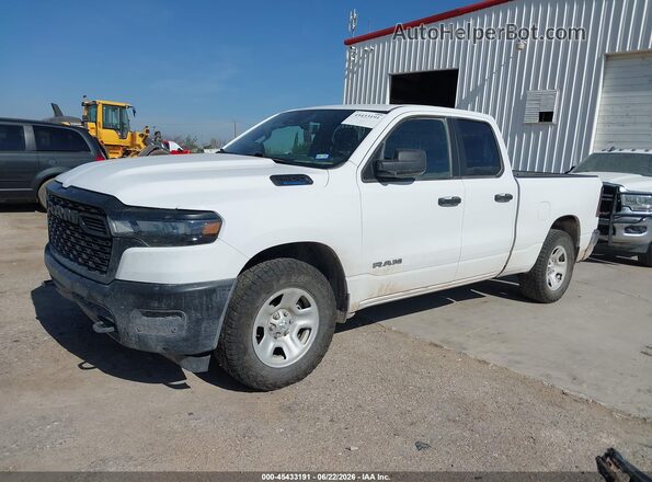 1C6RRFCG8SN598053 2025 RAM 1500 White Front left