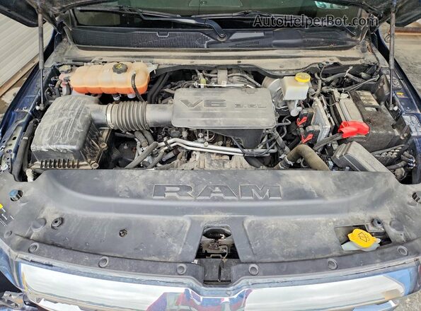 1C6RRFFG1PN560859 2023 RAM 1500 Blue Սալոնի հետևի տեսք