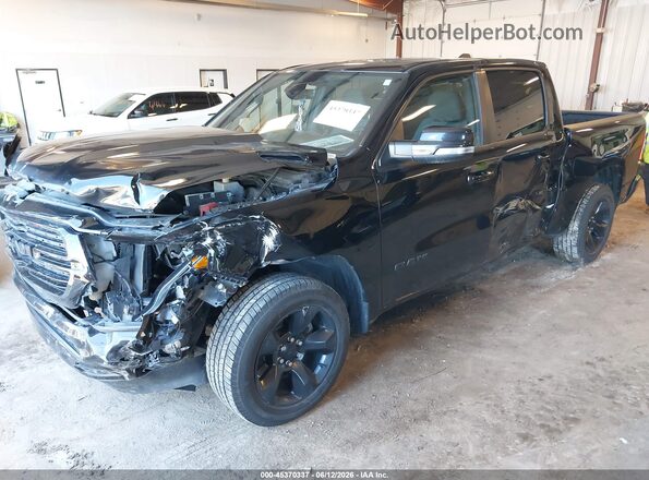 1C6RRFFG3KN867006 2019 RAM 1500 Black Առջևի ձախ երեք քառորդ տեսարան