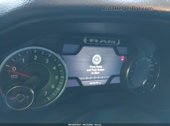 1C6RRFFG3KN867006 2019 RAM 1500 Black Հետևի նստատեղերի տեսք