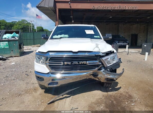 1C6RRFFG4MN579854 2021 RAM 1500 White Вид щитка приладів