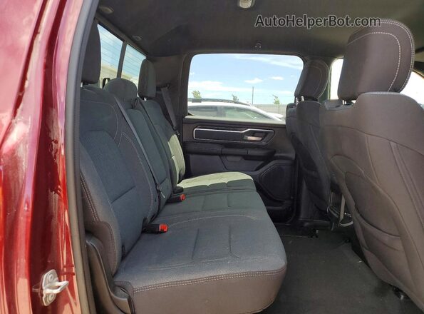 1C6RRFFG6PN612695 2023 RAM 1500 Red Вид задніх сидінь