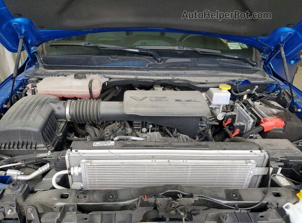 1C6RRFFG7NN456955 2022 RAM 1500 Blue უკანა სალონის ხედი