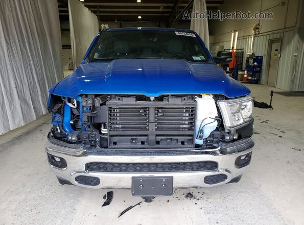 1C6RRFFG7NN456955 2022 RAM 1500 Blue წინა ხედი
