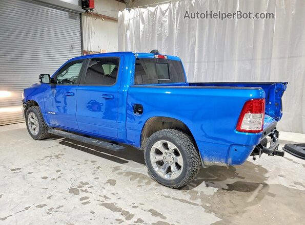 1C6RRFFG7NN456955 2022 RAM 1500 Blue უკანა მარცხენა