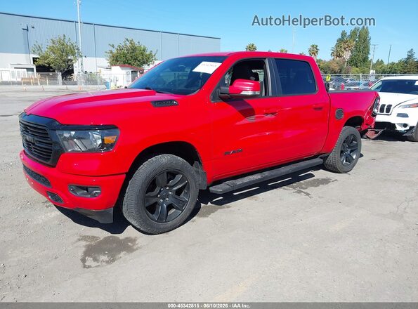 1C6RRFFG9LN102769 2020 RAM 1500 Red Передня ліва чверть