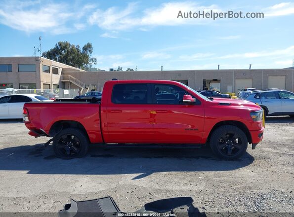 1C6RRFFG9LN102769 2020 RAM 1500 Red Вид задньої частини салону