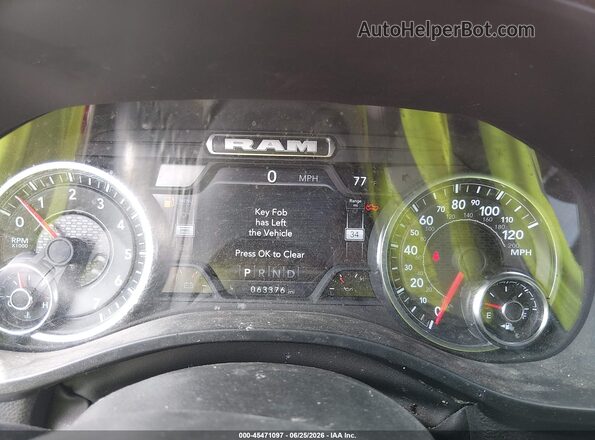 1C6RRFFG9PN652155 2023 RAM 1500 Red Вид задніх сидінь