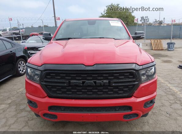 1C6RRFFG9PN652155 2023 RAM 1500 Red Вид задньої частини салону
