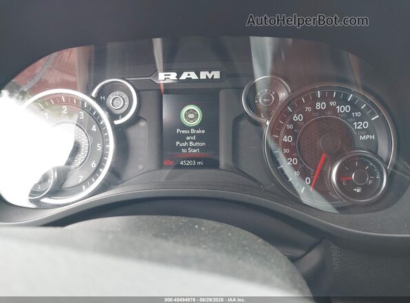 1C6RRFFGXPN632383 2023 RAM 1500 Black Vista de los asientos traseros