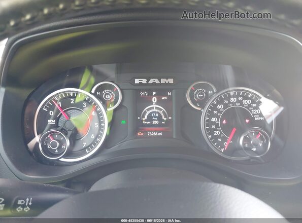 1C6RRFMG9MN618506 2021 RAM 1500 Black უკანა სავარძლების ხედი