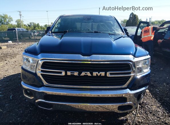 1C6SRFBT1MN515033 2021 RAM 1500 Blue ხელსაწყოთა პანელის ხედი