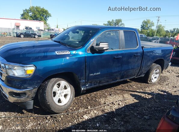 1C6SRFBT1MN515033 2021 RAM 1500 Blue სალონის 360-გრადუსიანი ხედი