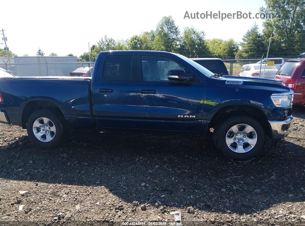 1C6SRFBT1MN515033 2021 RAM 1500 Blue უკანა სალონის ხედი