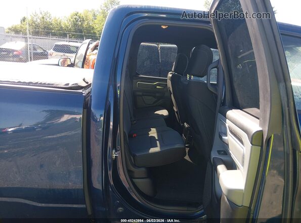 1C6SRFBT1MN515033 2021 RAM 1500 Blue VIN კოდის სტიკერის ხედი