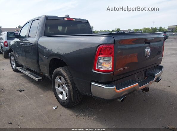 1C6SRFBT1NN134123 2022 RAM 1500 Gray Rear left
