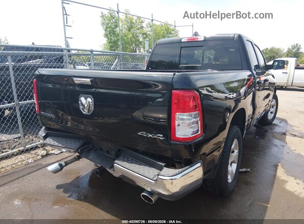 1C6SRFBT2KN892192 2019 RAM 1500 Black Rear right