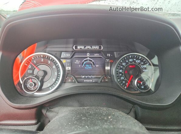 1C6SRFBT2MN736334 2021 RAM 1500 Red 